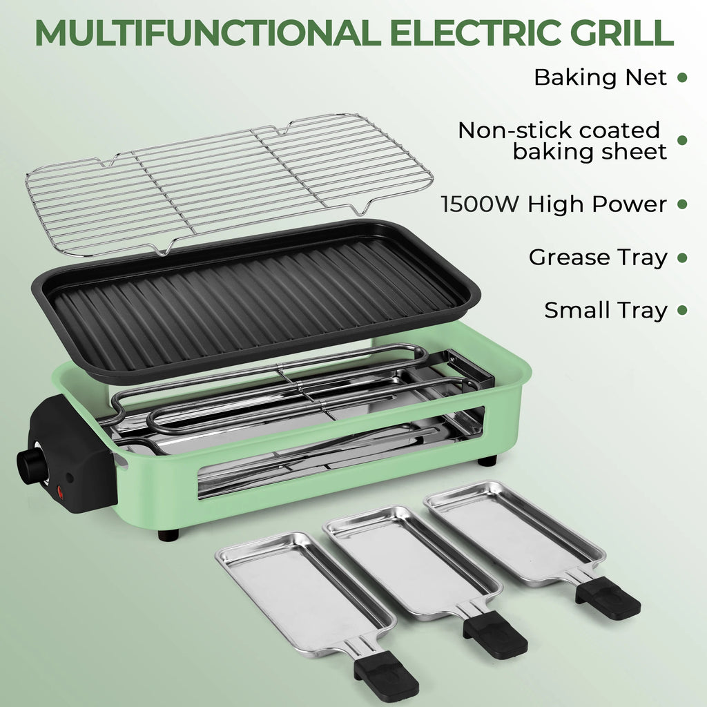 1500W 2-in-1 Electric Grill