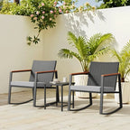 3 Piece Outdoor Patio Wicker Furniture Set