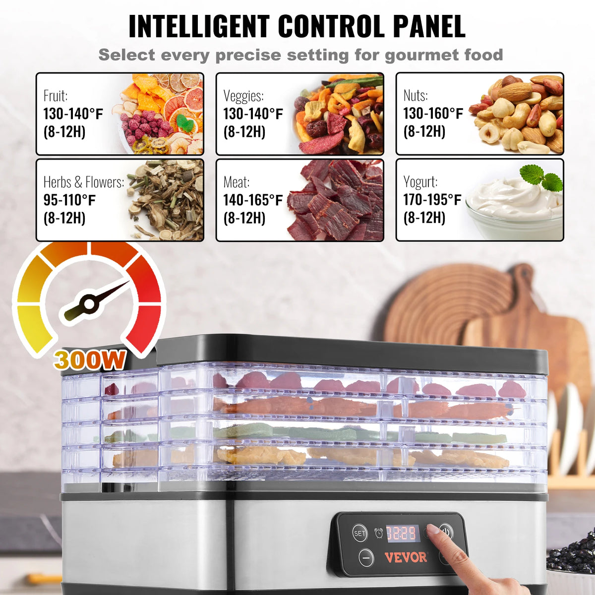 5 Tray Food Dehydrator