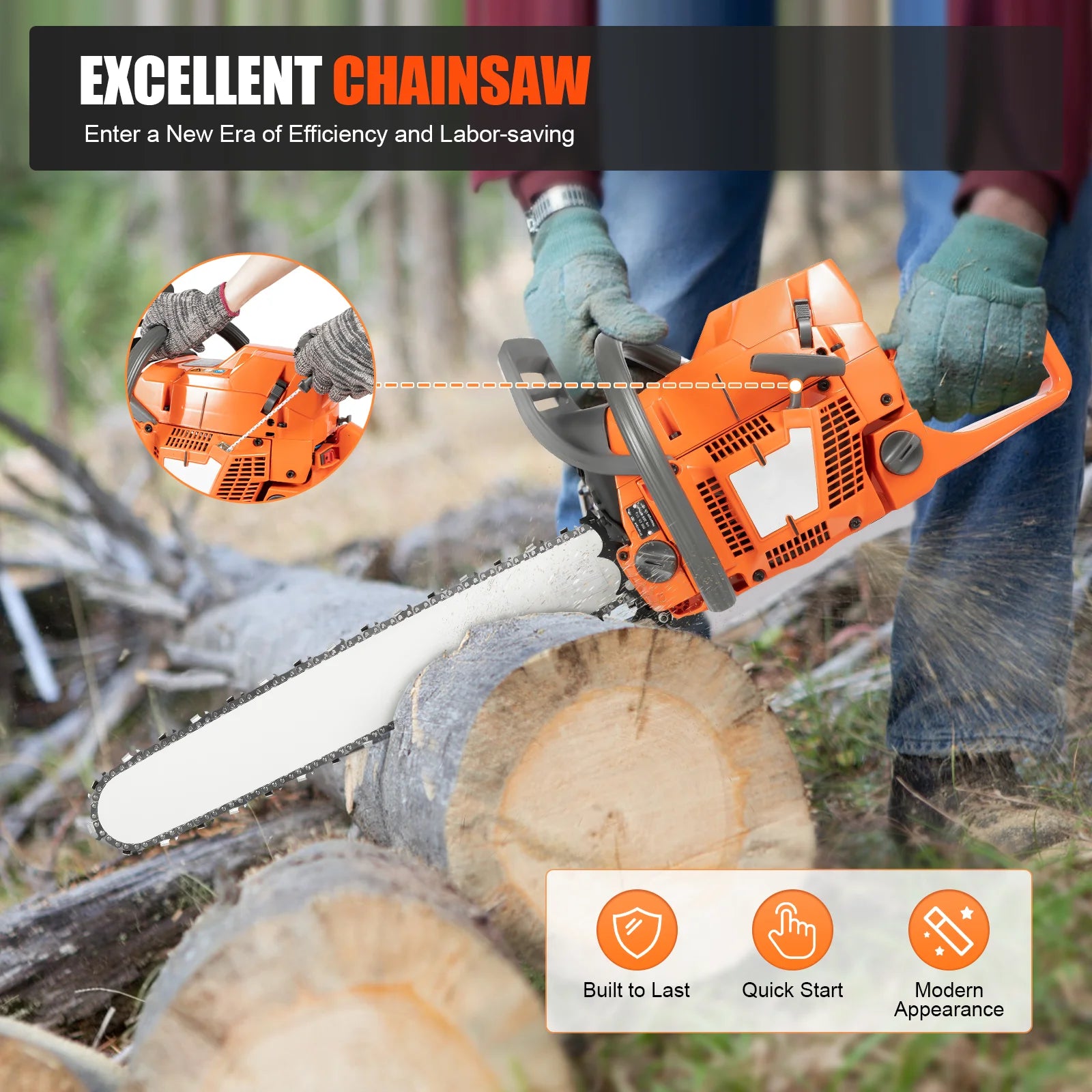 65cc Gas Chainsaw