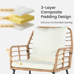 Outdoor Wicker Patio Furniture Set