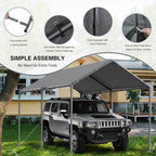10x20ft Heavy Duty Carport