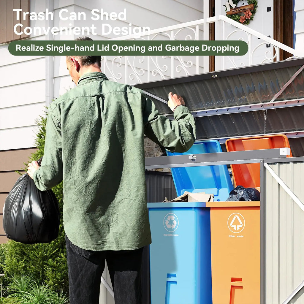 80 cu.ft  Waterproof Garbage Can Organizer