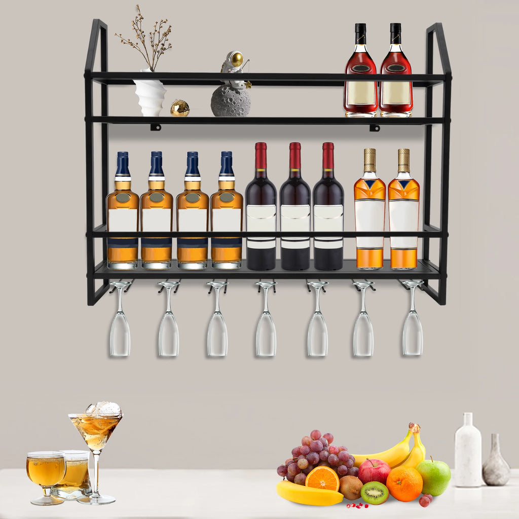 Wall Mounted Wine Rack