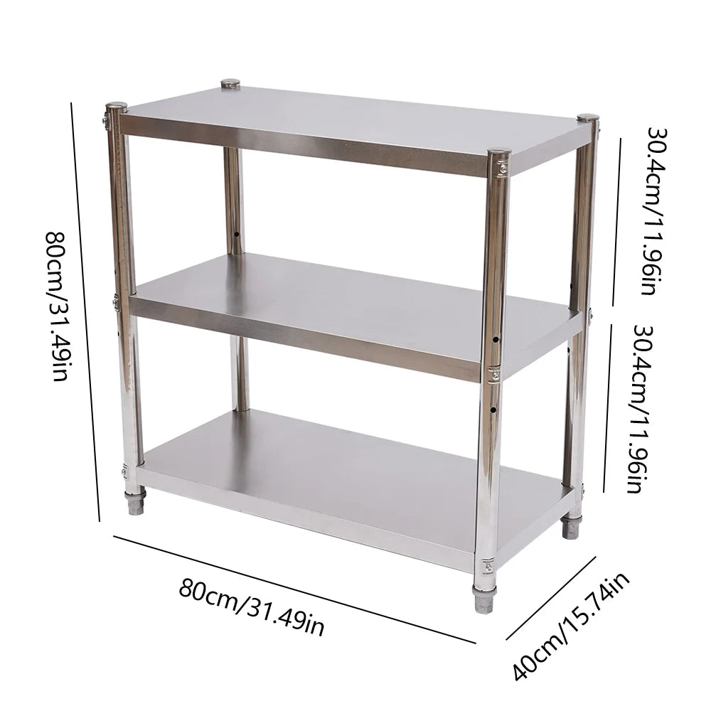 Heavy Duty Stainless Steel Storage Rack