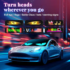 Windshield LED Dynamic Devil Eyes Light
