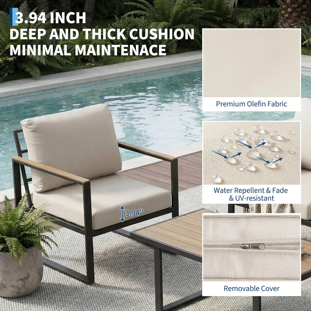 4-Piece Patio Furniture Set