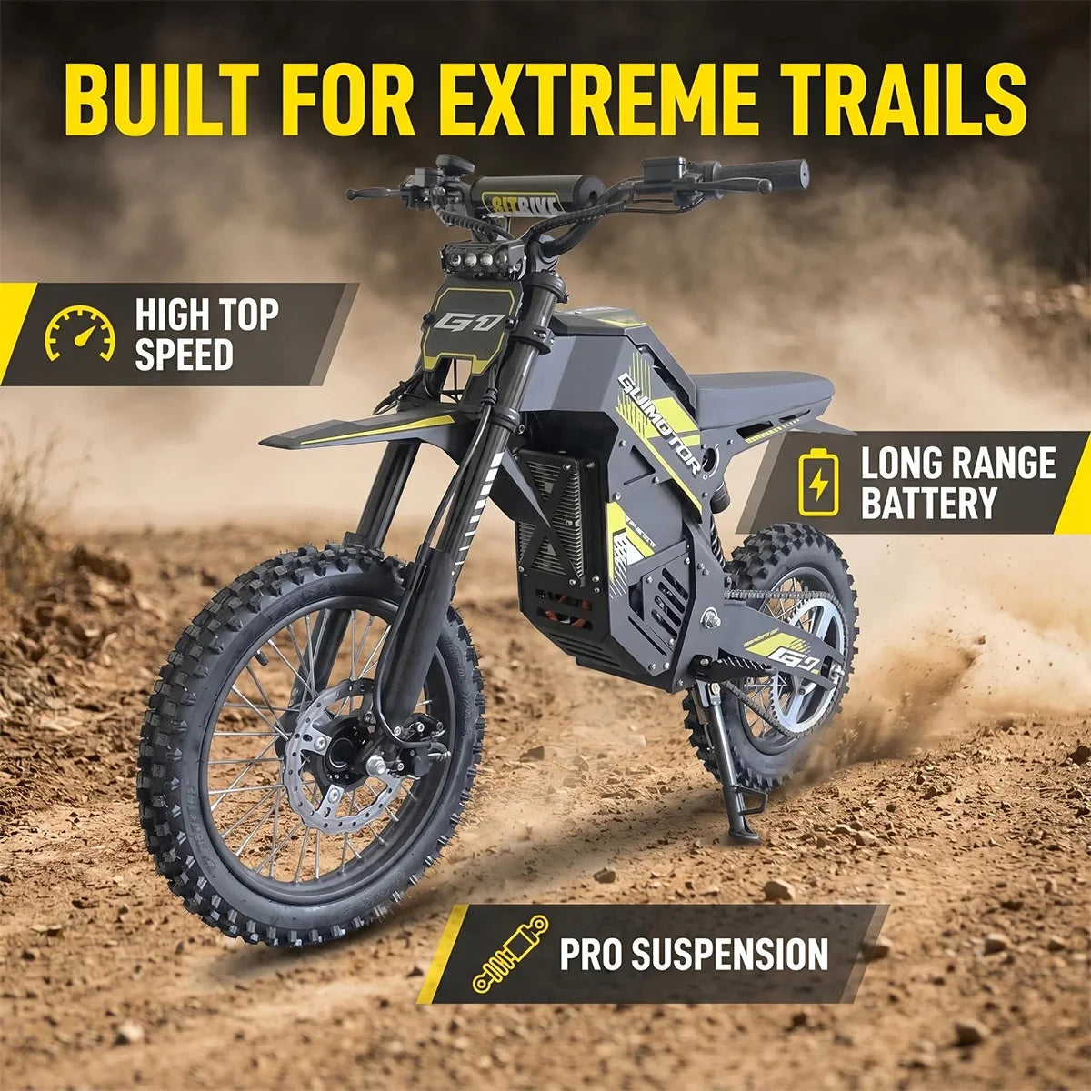 Electric E-bike Dirt Bike