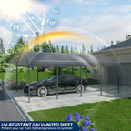Multi-Size Metal Carport