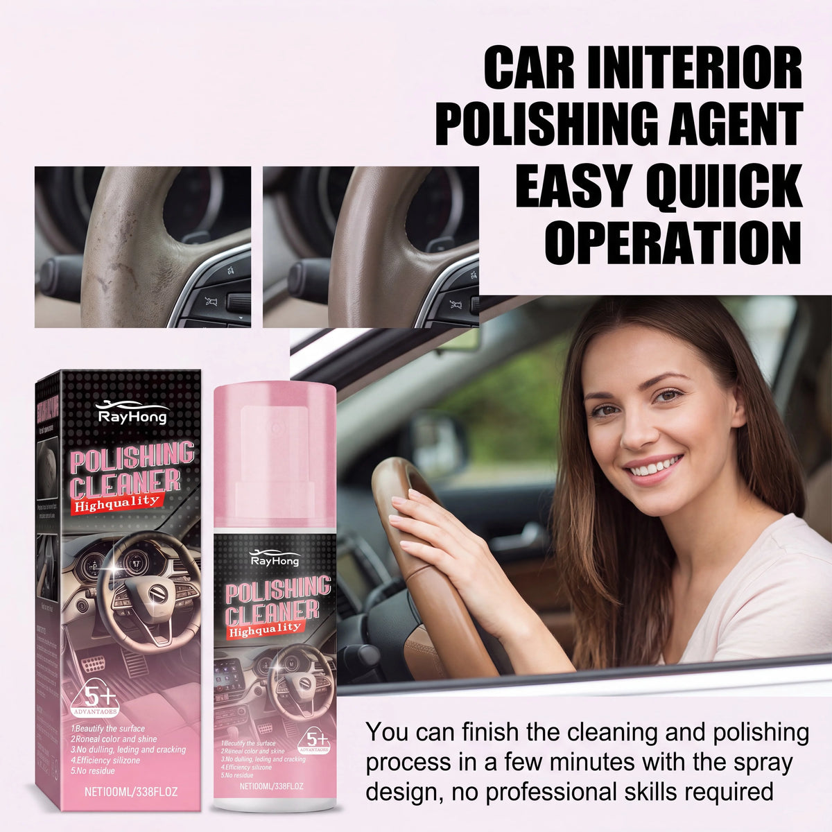 Auto  Cleaner Interior Detailer Spray