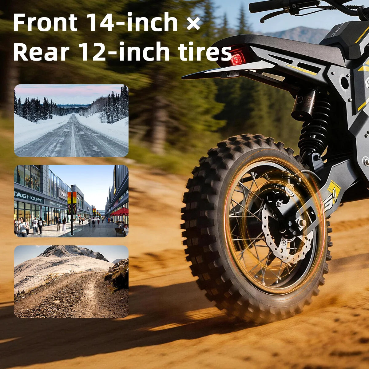Electric E-bike Dirt Bike