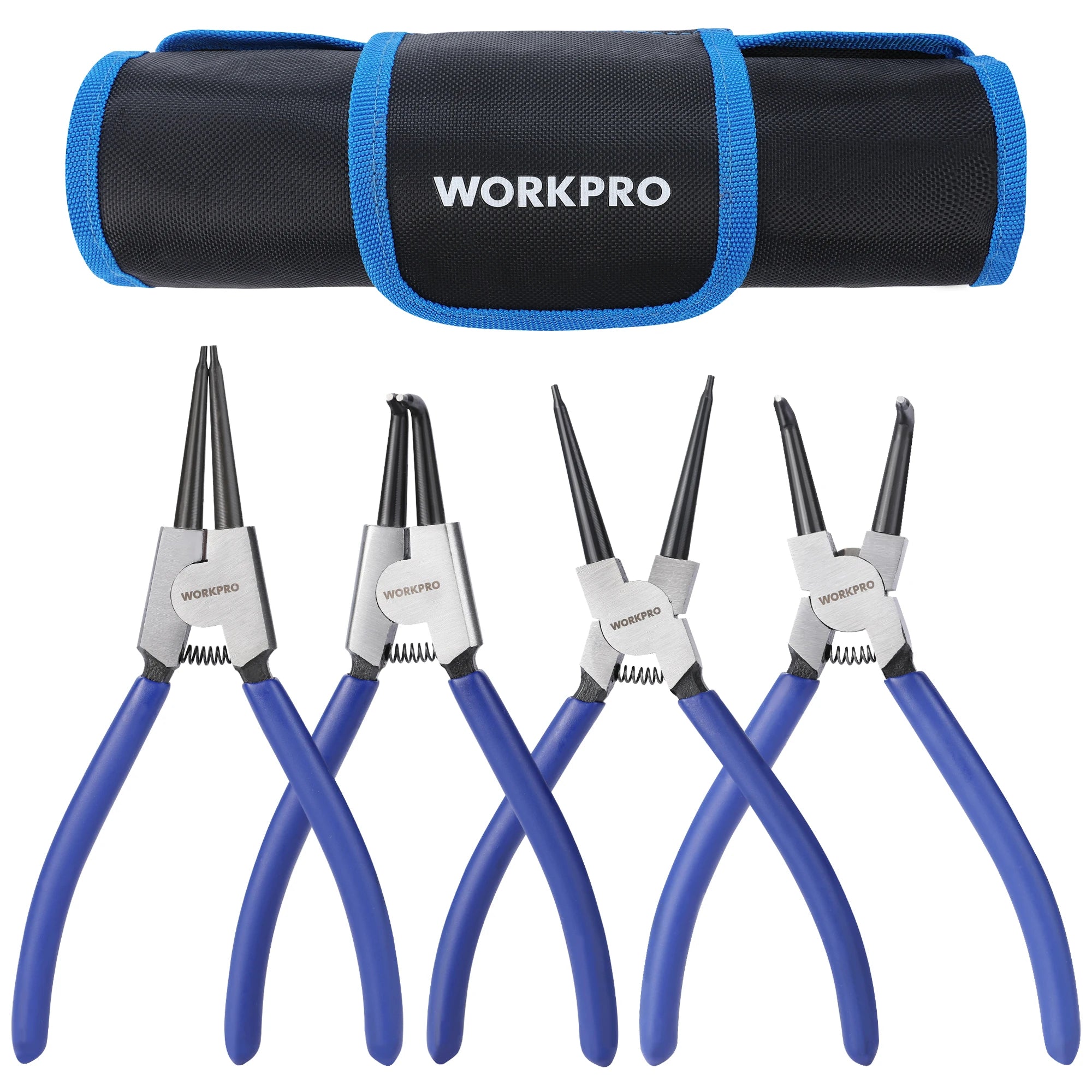 4-Piece Snap Ring Pliers Set