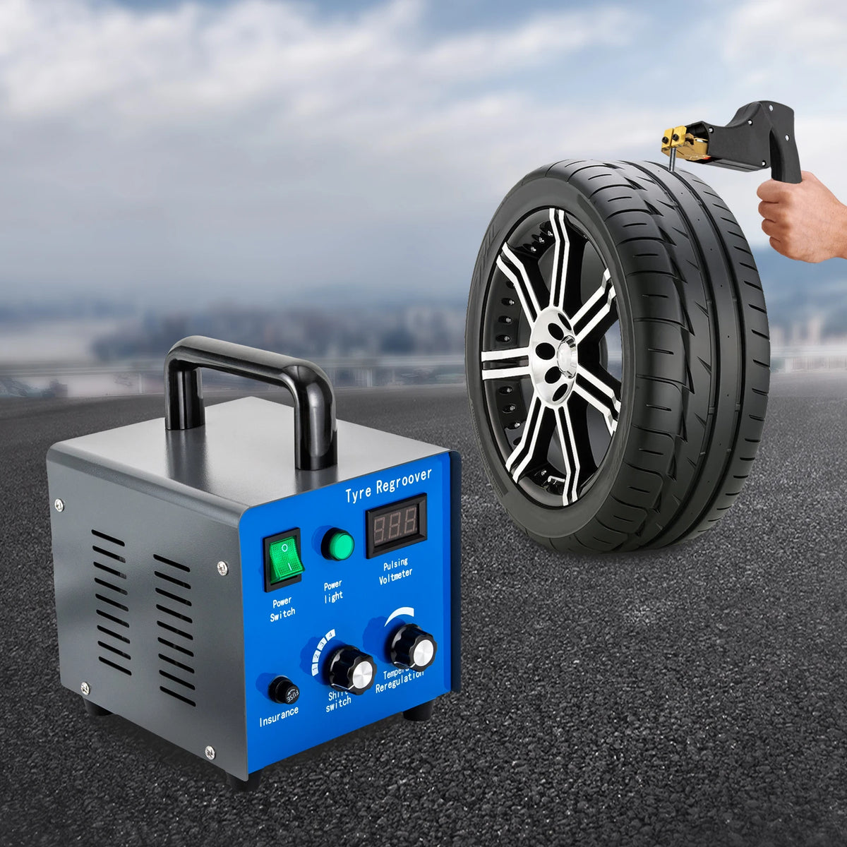 Tire Groover Machine