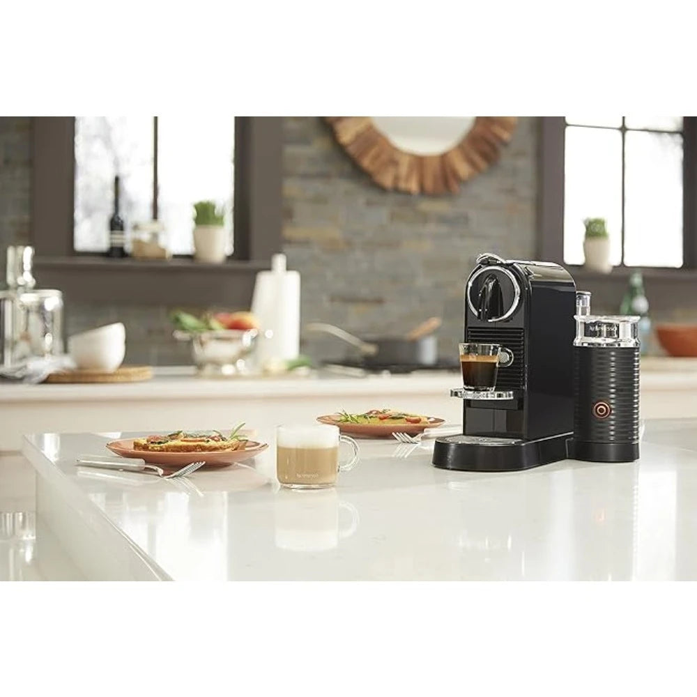 Coffee and Espresso Machine with Milk Frother