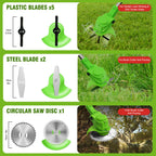 2-in-1 Cordless Weed Trimmer
