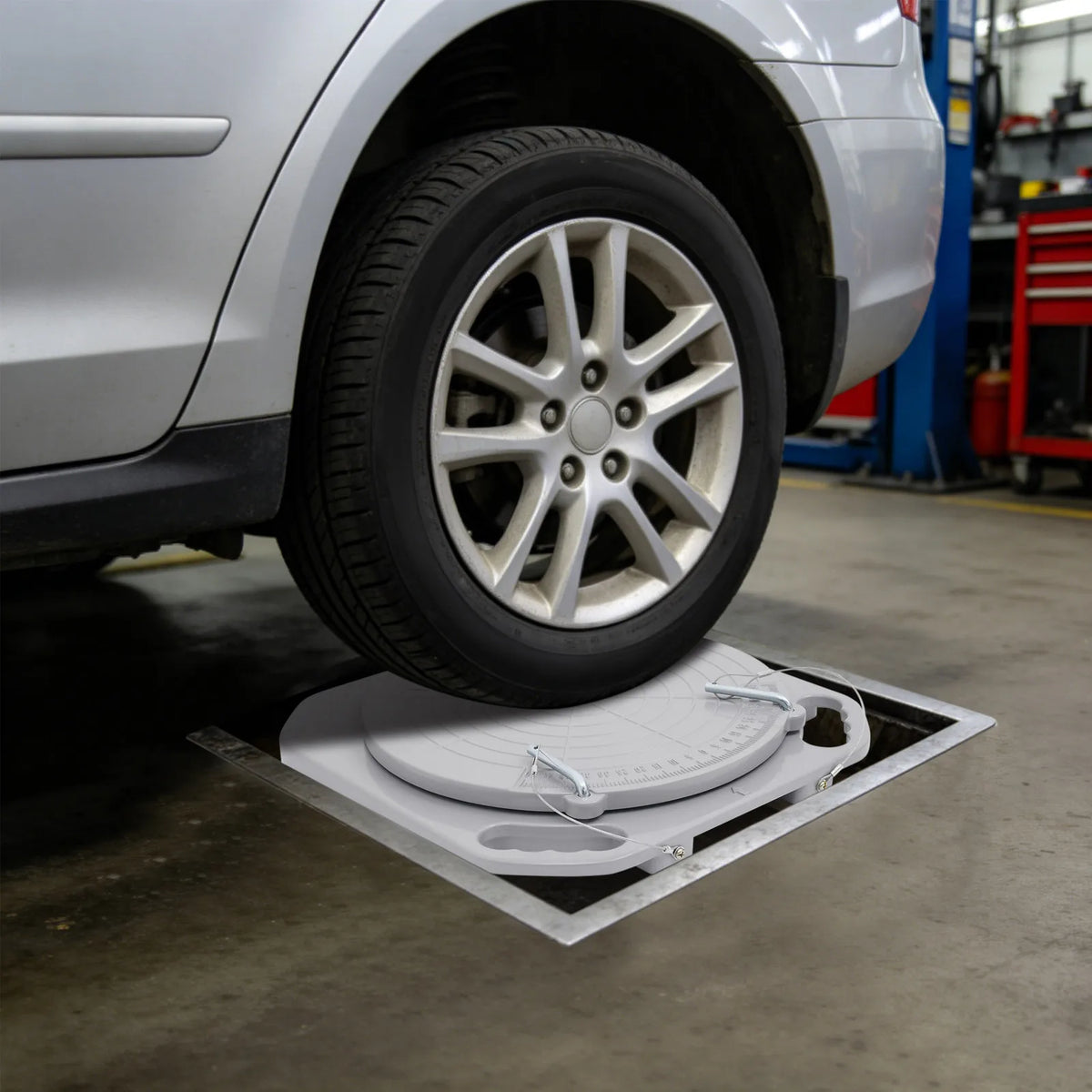 Front End Wheel Alignment Turn Plates