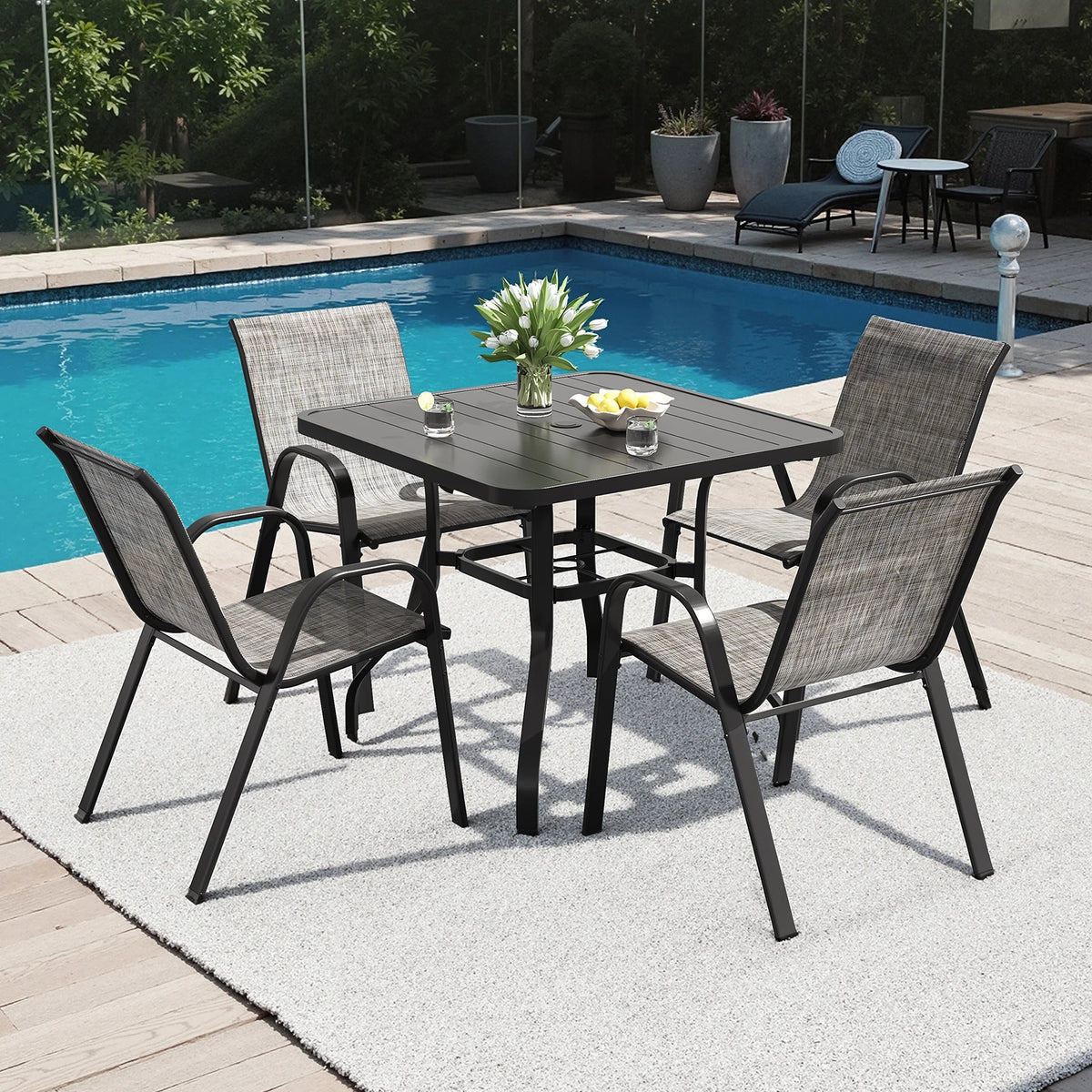 5-Piece Outdoor Dining Set