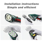 7.2V Hedge Trimmer& Grass Trimmer Cordless