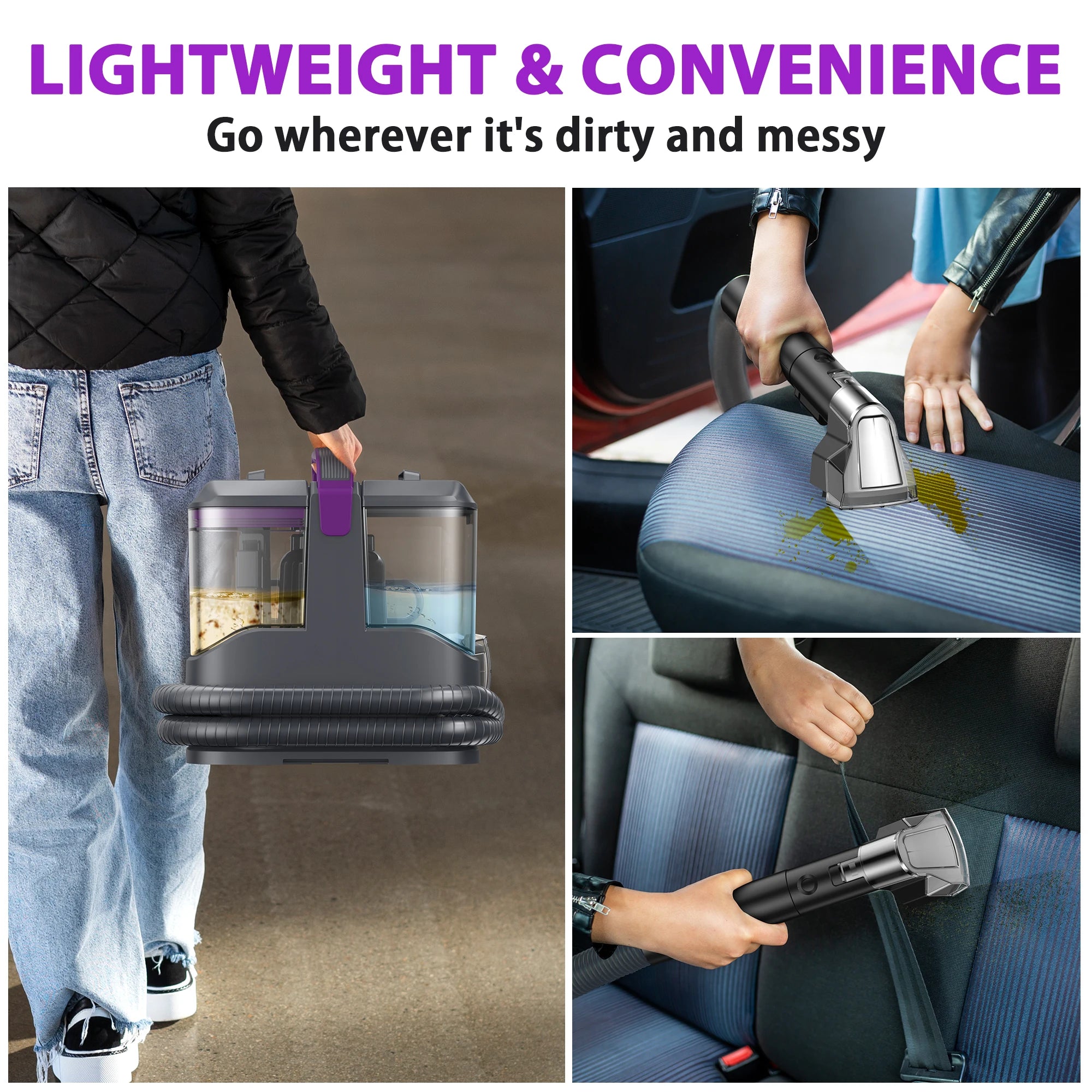 Portable Carpet & Upholstery Cleaner