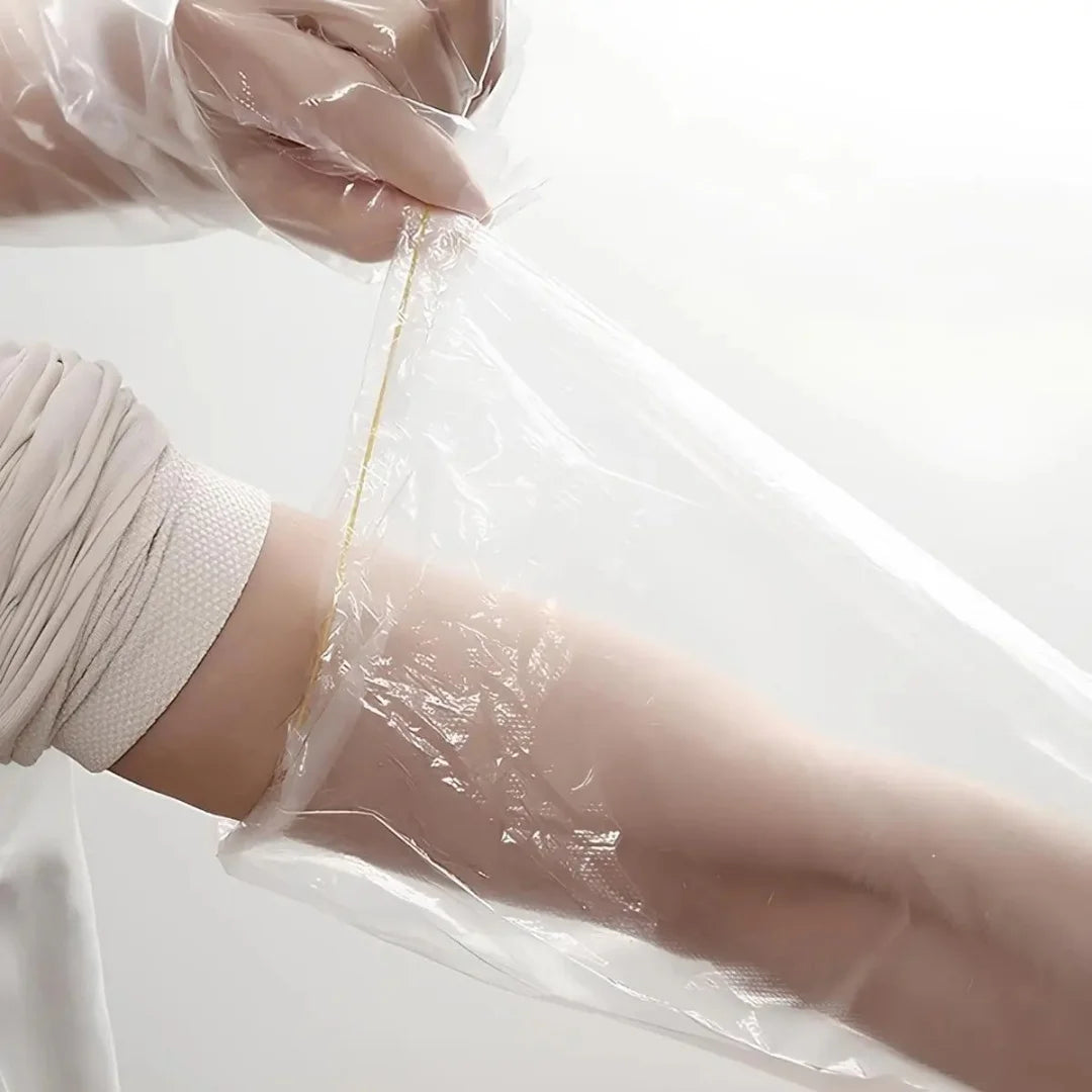 10-Piece Clear Disposable Gloves