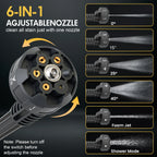 21V Portable Cordless Pressure Washer