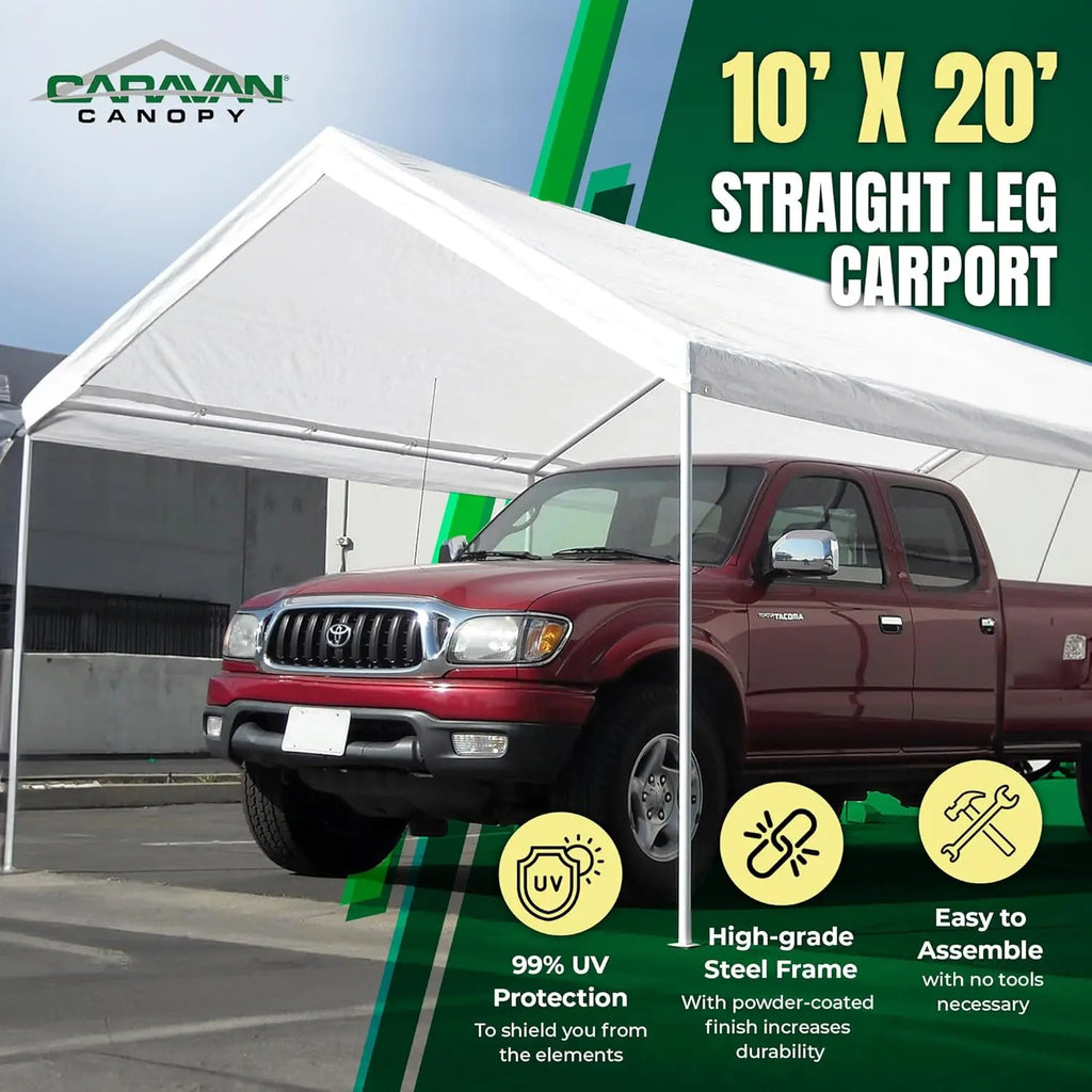 Heavy Duty Steel Frame Pop Up Carport