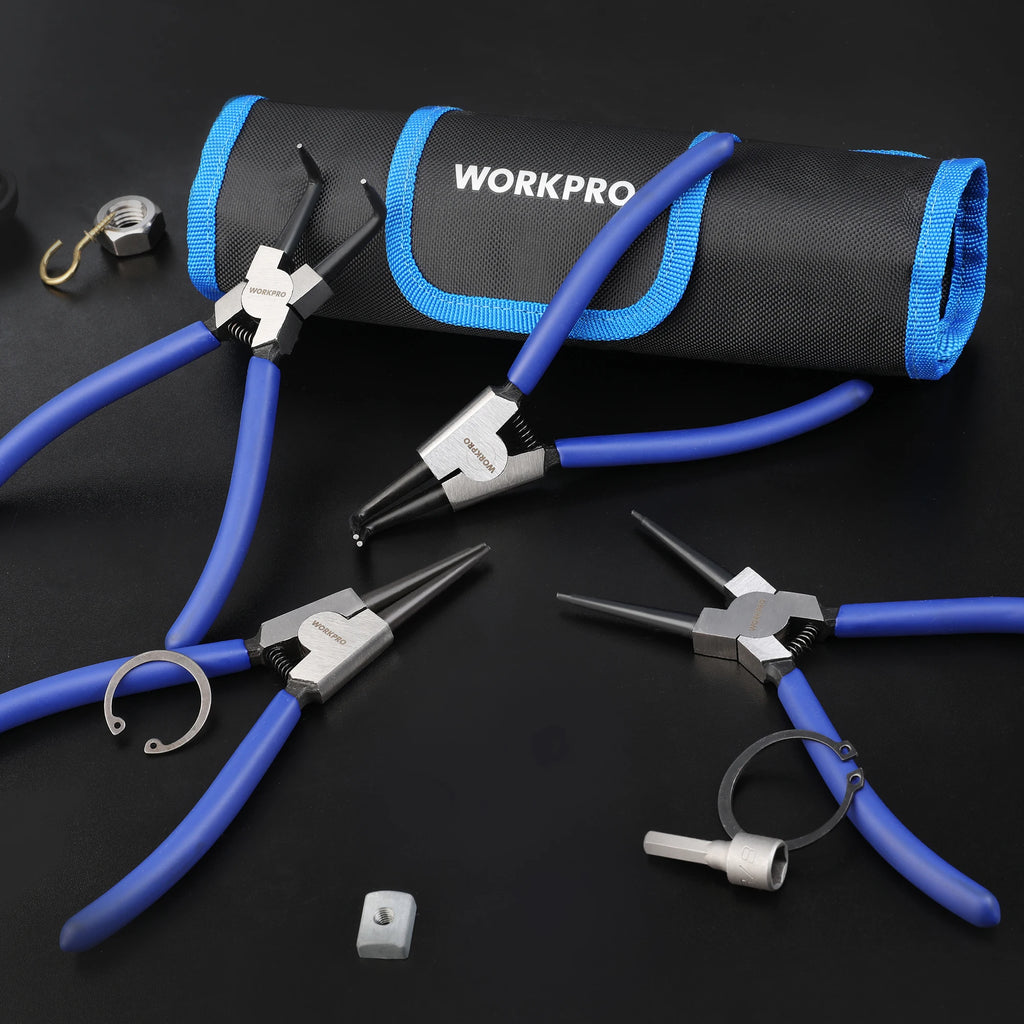 4-Piece Snap Ring Pliers Set