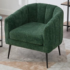 Ivory Chenille Loveseat