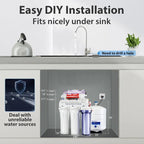 7-Stage Under Sink Reverse Osmosis Water Filtration System