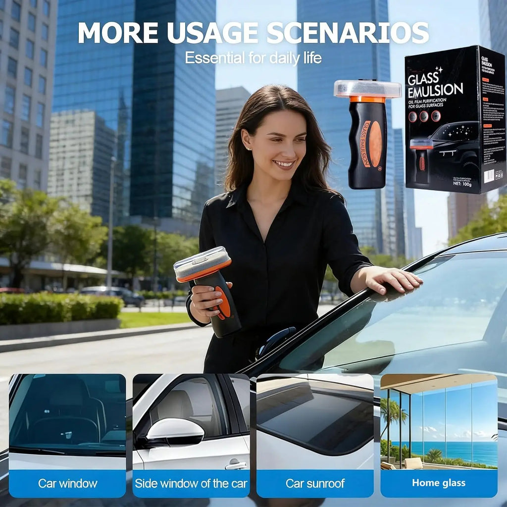Car Glass Oil Film Remover