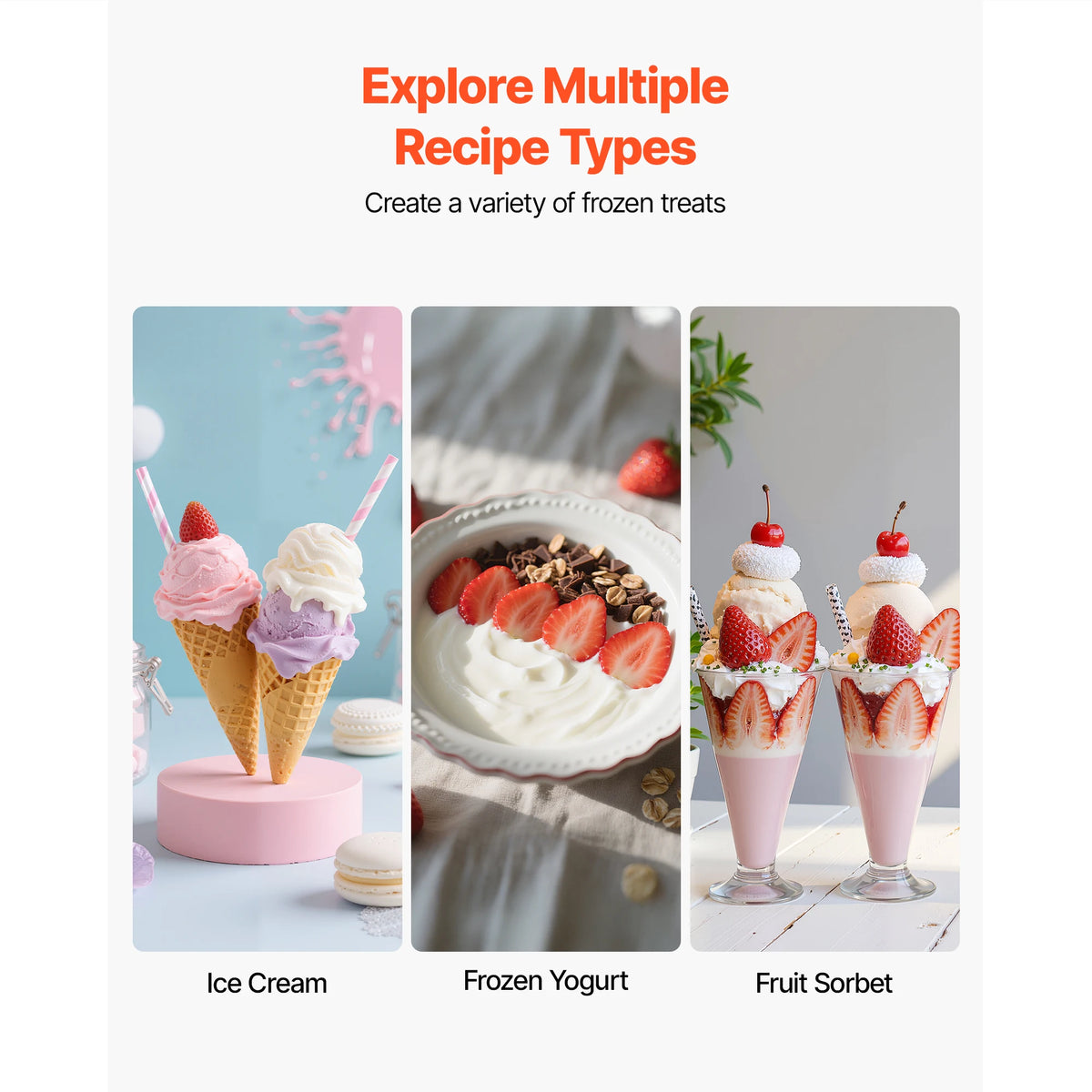 Ice Cream Maker 2.11 Qt.