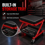 2-in-1 Foldable Rolling Creeper