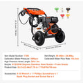 Gas Pressure Washer 3500PSI