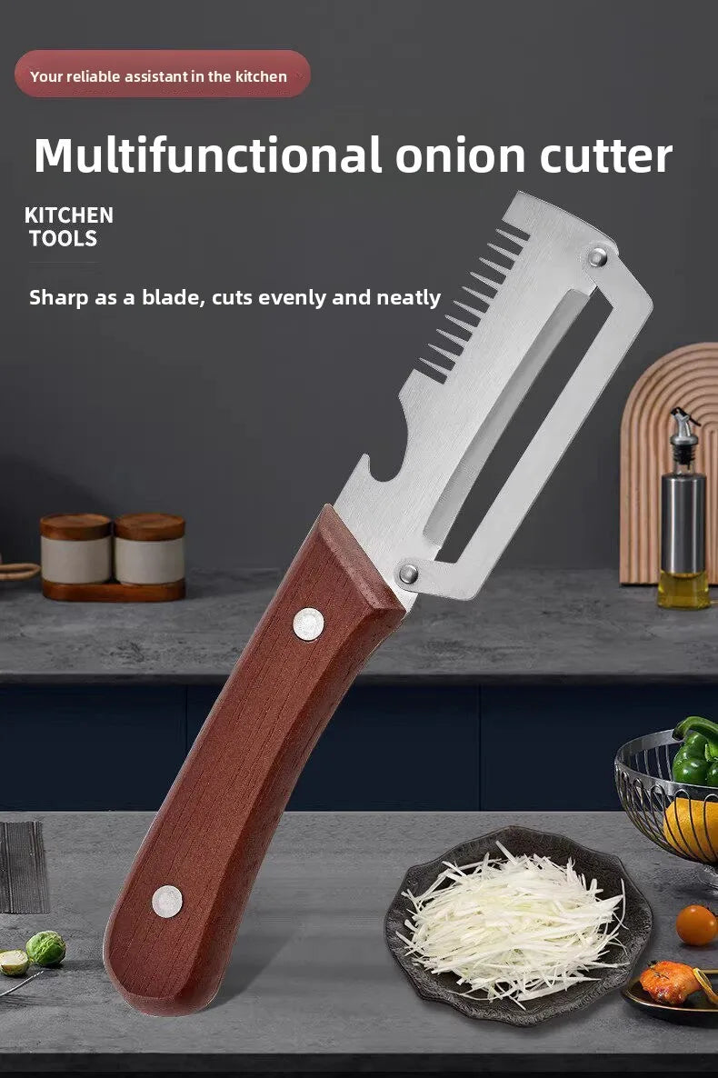 3-in 1 Stainless Steel Vegetable Peeler