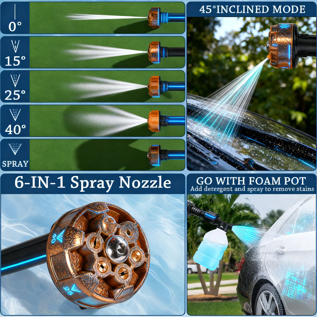 Cordless Power Blaster Plus Pressure Washer