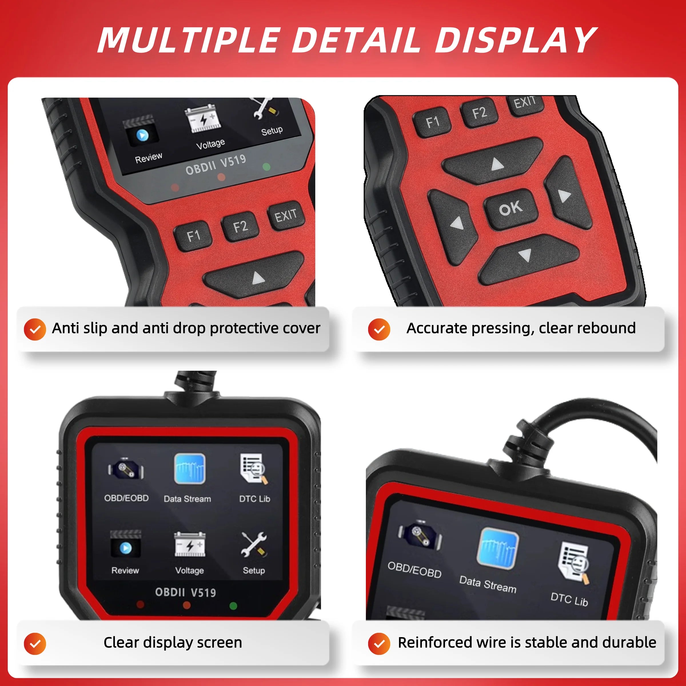V519 Car Diagnostic Scanner