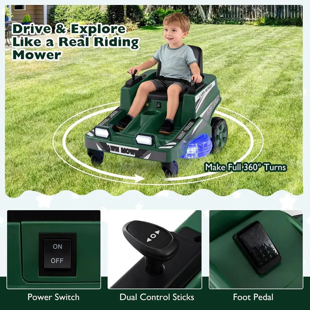 Toy Lawn Mower Electric Cordless