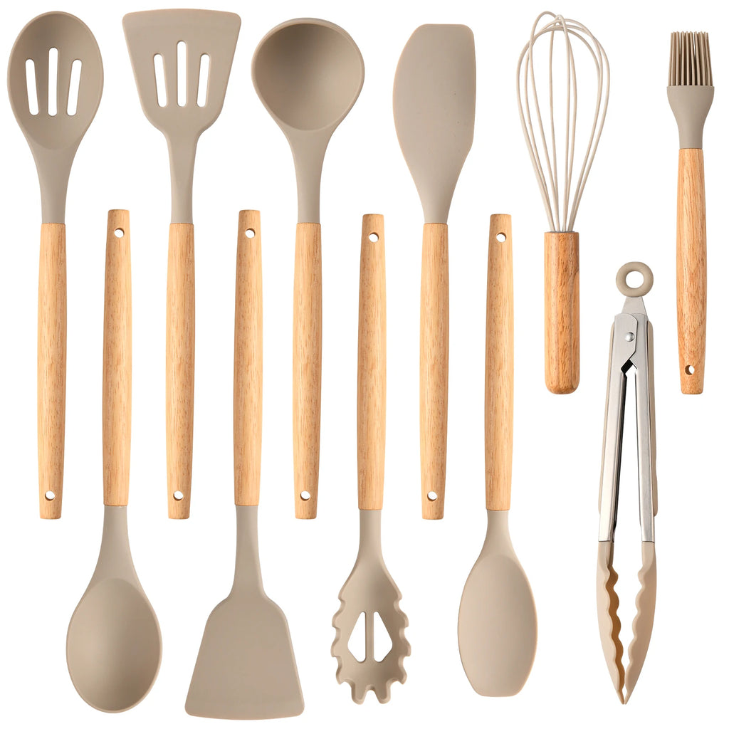 12 Pcs Silicone Kitchen Utensils Set
