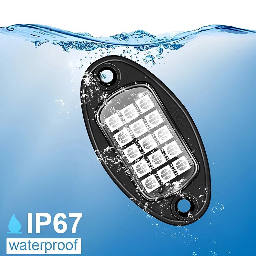 Universal 4 Pods RGB Car LED Rock Lights