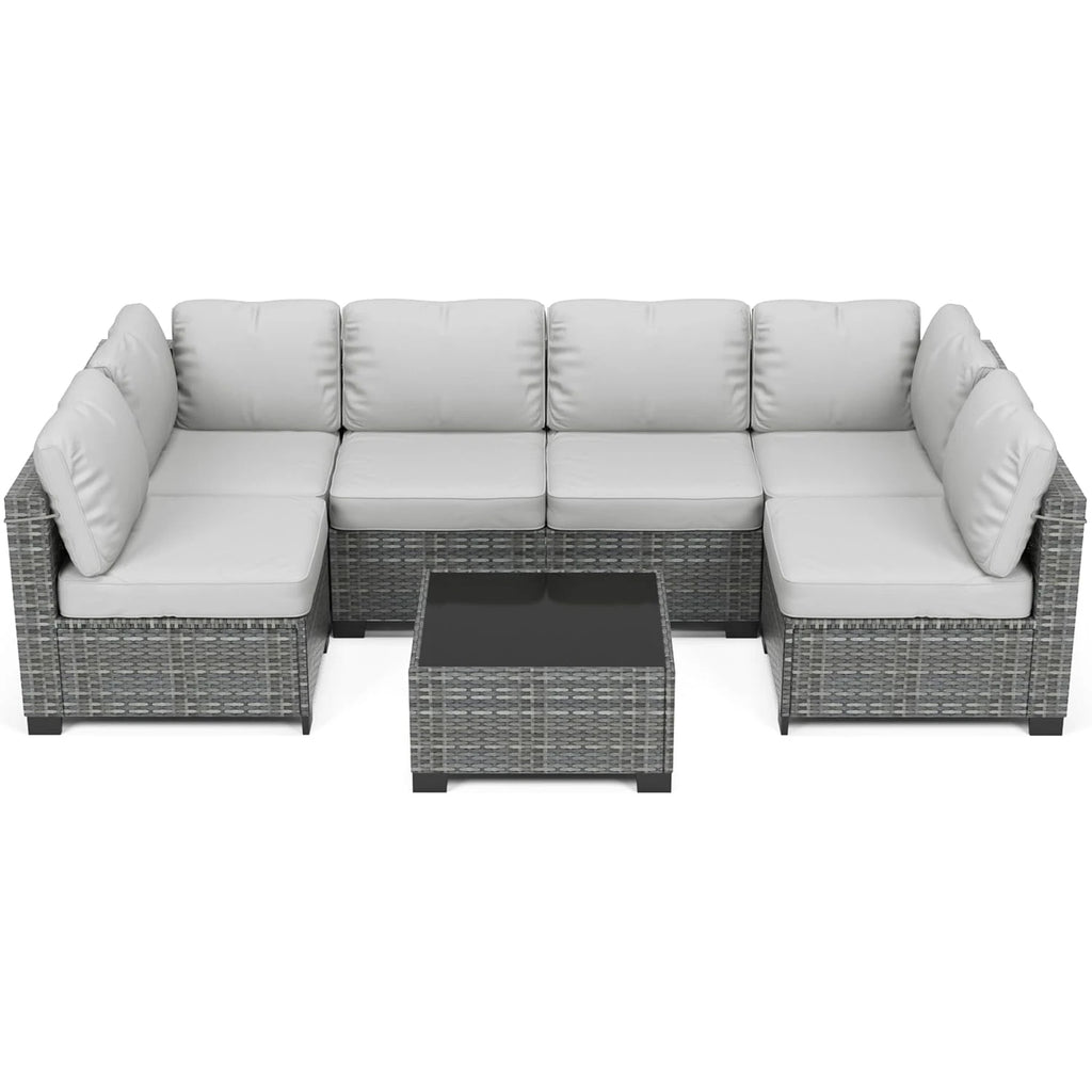 7-Piece Modular Outdoor Furniture Set
