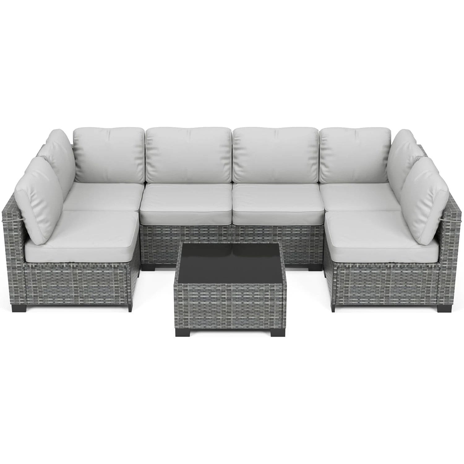 7-Piece Modular Outdoor Furniture Set