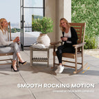 2 Outdoor Rocking Chairs