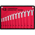 12 pc Metric Combination Wrench Set