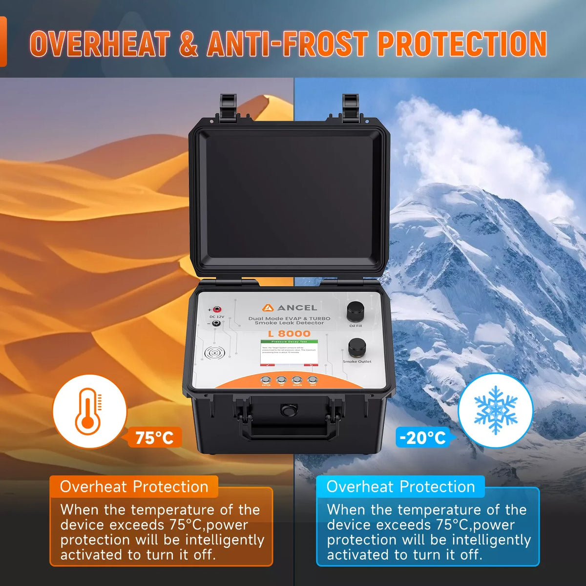 Digital Smoke Leak Detector