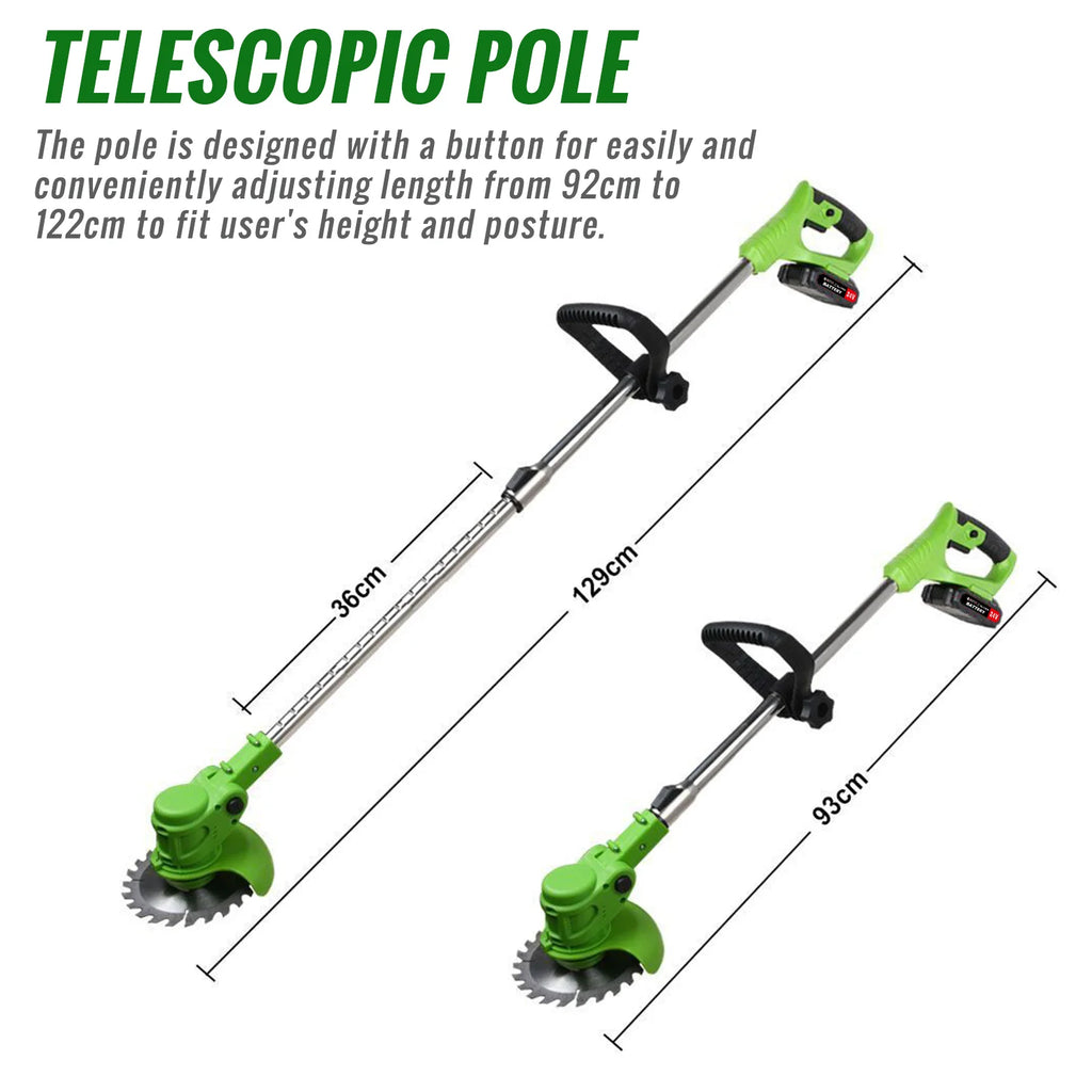 2-in-1 Cordless Grass Trimmer