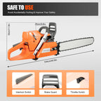 24" Gas Powered Chainsaw