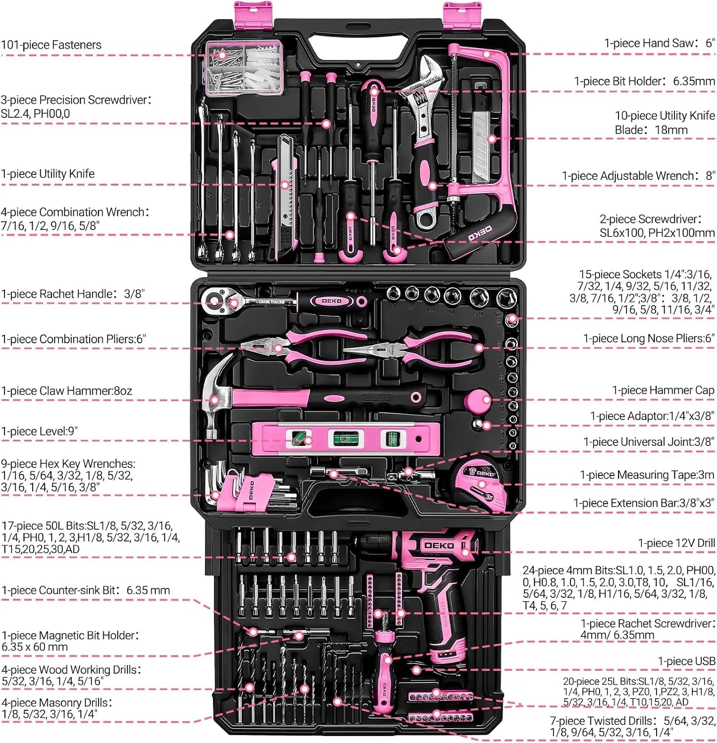 12V Power Cordless Drill