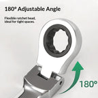 Metric  Ratchet Wrench Set 8-19mm