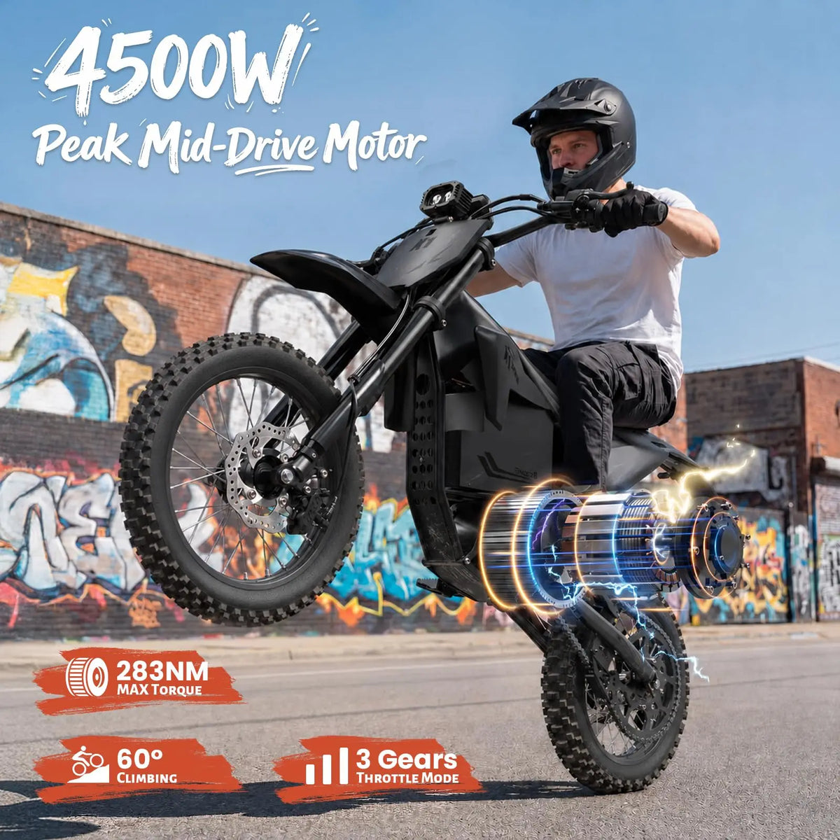 Electric Off-Road Dirt Bike