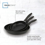 3-Piece Nonstick Skillet Set